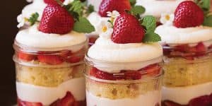 Strawberry Shot Cake