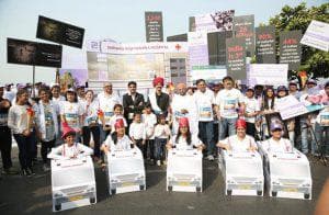 SRLC Sprints for a Cause at the Standard Chartered Mumbai Marathon 2017