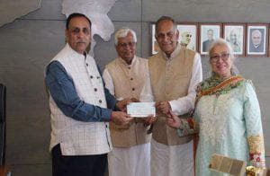 SRLC Provides Emergency Relief towards Gujarat Floods