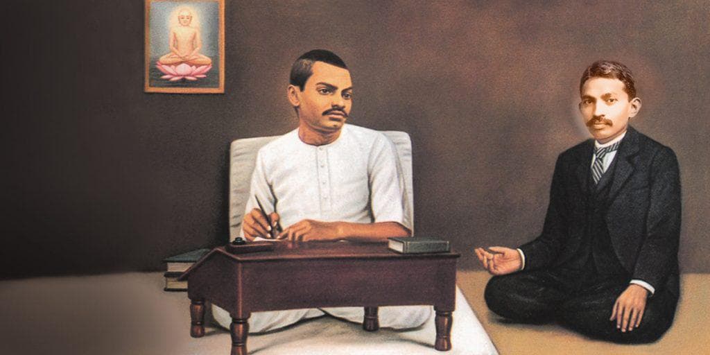 Mahatma Gandhi’s First Meeting with Param Krupalu Dev