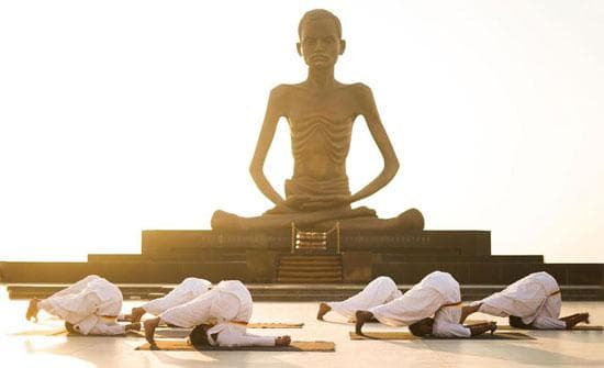 Yoga Essentials beginners course at Shrimad Rajchandra Ashram, Dharampur