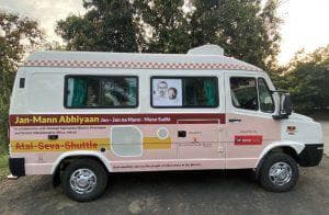 Inauguration of Public Welfare Initiative ‘Atal Seva Shuttle’