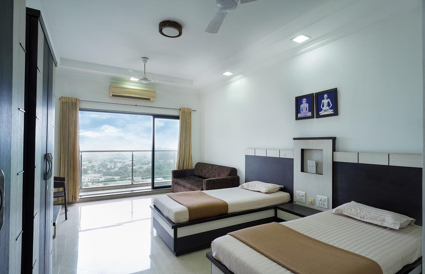 Accommodation at Shrimad Rajchandra Ashram Dharampur 1