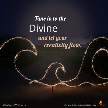 Tune in to the Divine and let your creativity flow.